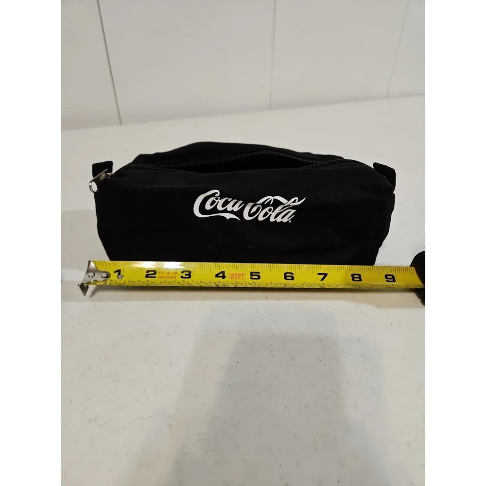 Coca-Cola Pencil Bag Set Of‎ 2 New Black/white  Coca-Cola Logo